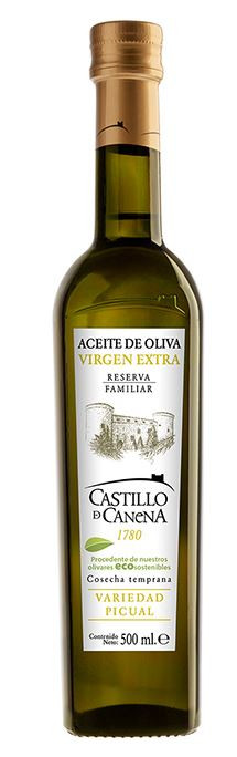 CASTILLO DE CANENA  " RESERVA FAMILIAR PICUAL " WELTBESTES OLIVEN OIL ", 0.5 L.,*WINESCOUT7*, SPANIEN-ANDALUSIEN