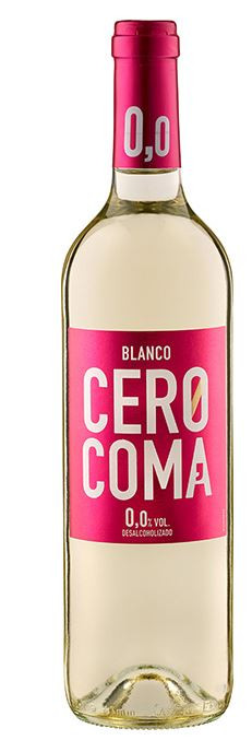VINCENTE GANDIA " CERO COMA  BLANCO- ALKOHOLFREI ", 0.75 L.,*WINESCOUT7*, SPANIEN-VALENCIA