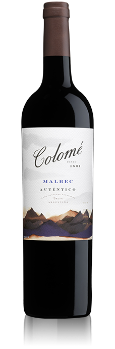 COLOME " AUTENTICO MALBEC 2016 ", 0.75 L.,*WINESCOUT7*,ARG.- CALCHAQUI-SALTA