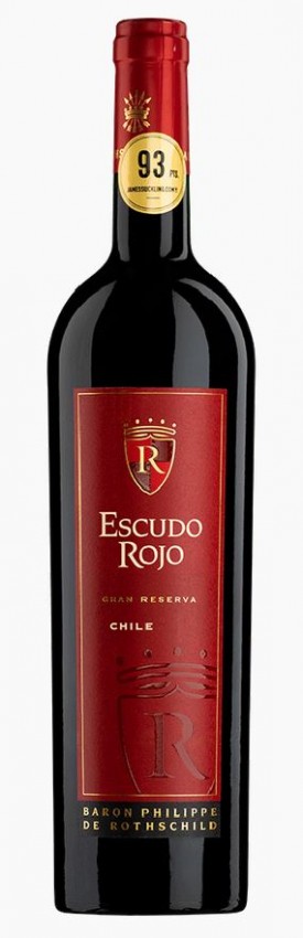 BARON ROTHSCHILD " ESCUDO ROJO GRAN RESERVA  ".0.75 L.,*WINESCOUT7*, CHILE-VALLE CENTRAL