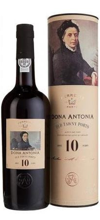 FERREIRA " DONA ANTONIA 10 YEARS OLD TAWNY PORT IN GESCHENKVERPACKUNG ", 0.75 L.,*WINESCOUT7*, PORTUGAL-DOURO
