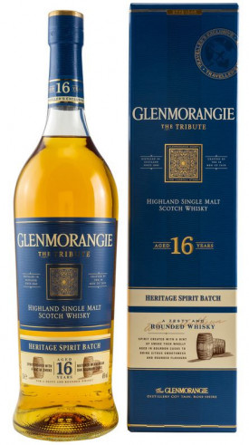 GLENMORANGIE 16 YEARS " THE TRIBUTE HIGHLAND SINGLE MALT SCOTCH WHISKY ", 1.0 L. * WINESCOUT7 * GB-SCHOTTLAND.