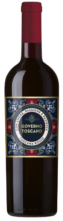 CANTINA MININI " GOVERNO TOSCANO ROSSO IGT ", 0.75 L., *WINESCOUT7*. ITALIEN-TOSCANA