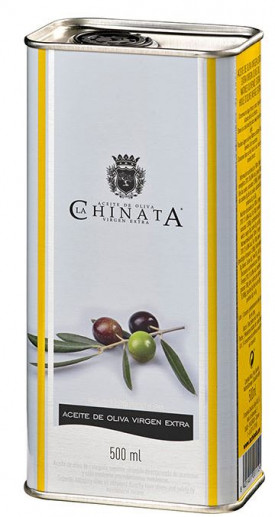 LA CHINATA  " ACEITE DE OLIVA VIRGINE EXTRA LATA GRANDE " OLIVEN OIL , 0.5 L.,*WINESCOUT7*,SPANIEN-CACERES