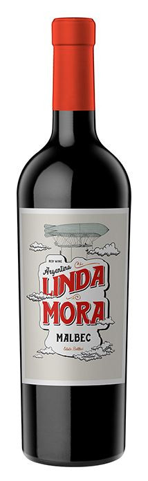 LINDA MORA " MALBEC ",0.75 L.*WINESCOUT7*, ARGENTINIEN-MENDOZA