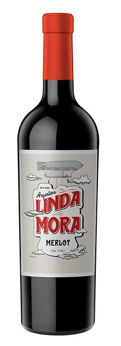 LINDA MORA " MERLOT ",0.75 L.*WINESCOUT7*,ARGENTINIEN-MENDOZA
