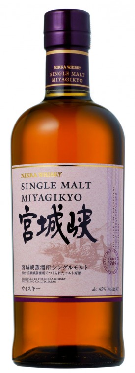 NIKKA " MIYAGIKYO SINGLE MALT WHISKY " 0.7 L., *WINESCOUT7*, JAPAN