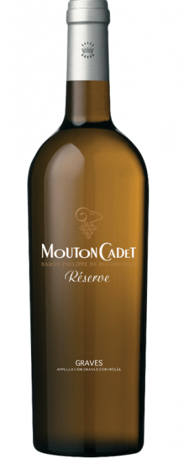 BARON ROTHSCHILD " MOUNTON CADET RESERVE GRAVES BLANC ", 0.75 L.,*WINESCOUT7*, FRANKREICH - BORDEAUX