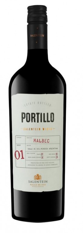 SALENTEIN " PORTILLO MALBEC ", 0.75 L.,*WINESCOUT7*,ARGENTINIEN - MENDOZA