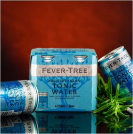 FEVER-TREE MEDITERRANEAN TONIC WATER 4 x 150 ml ,*WINESCOUT7*, CH