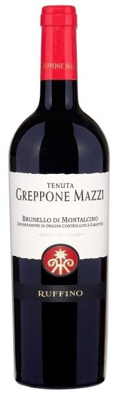 RUFFINO " GREPPONE MAZZI BRUNELLO DI MONTALCINO DOCG ",0.75 L.,*WINESCOUT7*, ITALIEN -TOSKANA  