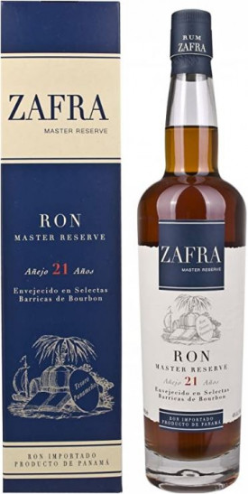 ZAFRA RON  " MASTER RESERVE 21 YO.",0,70 L.,*WINESCOUT7*, PANAMA